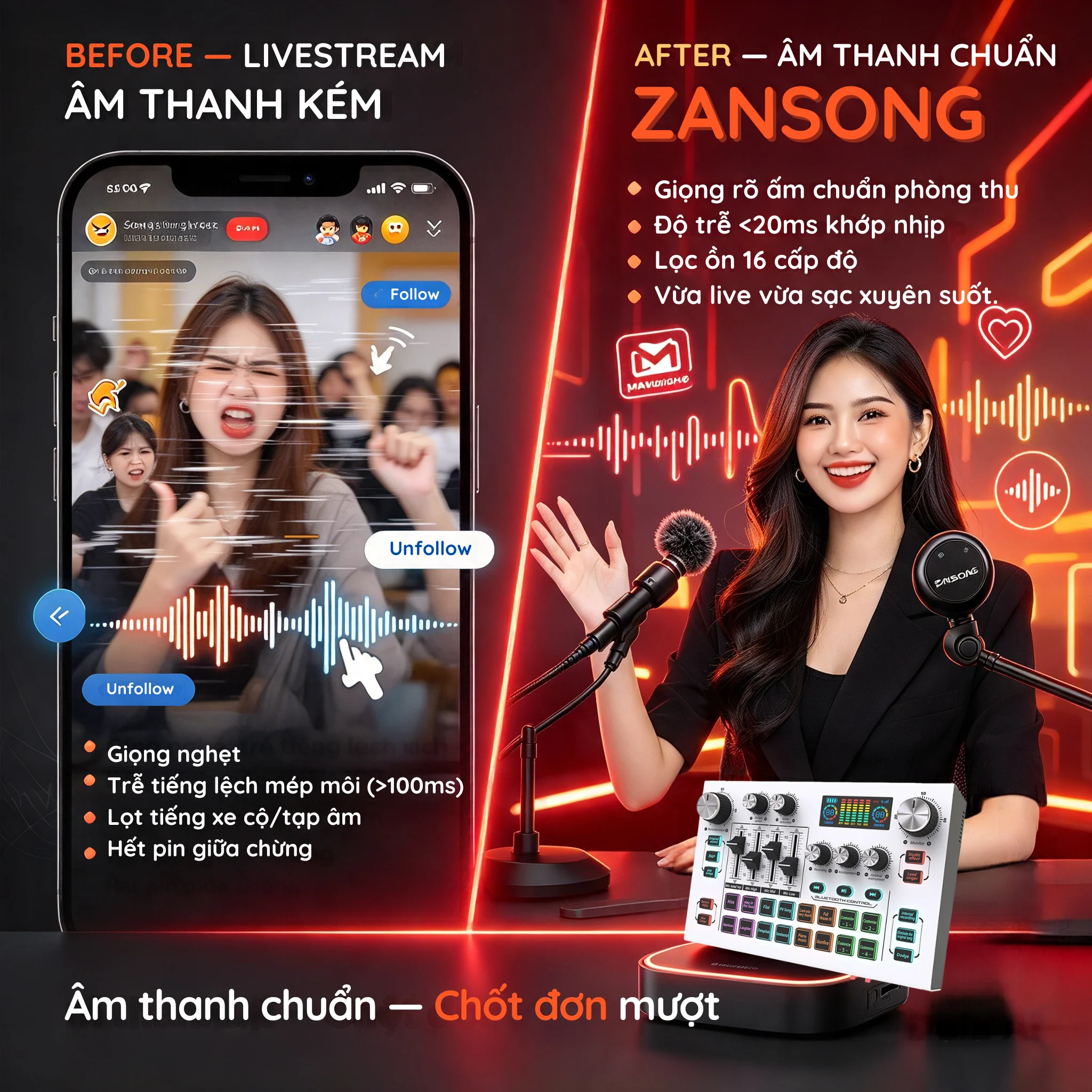 Âm thanh chuẩn Zansong
